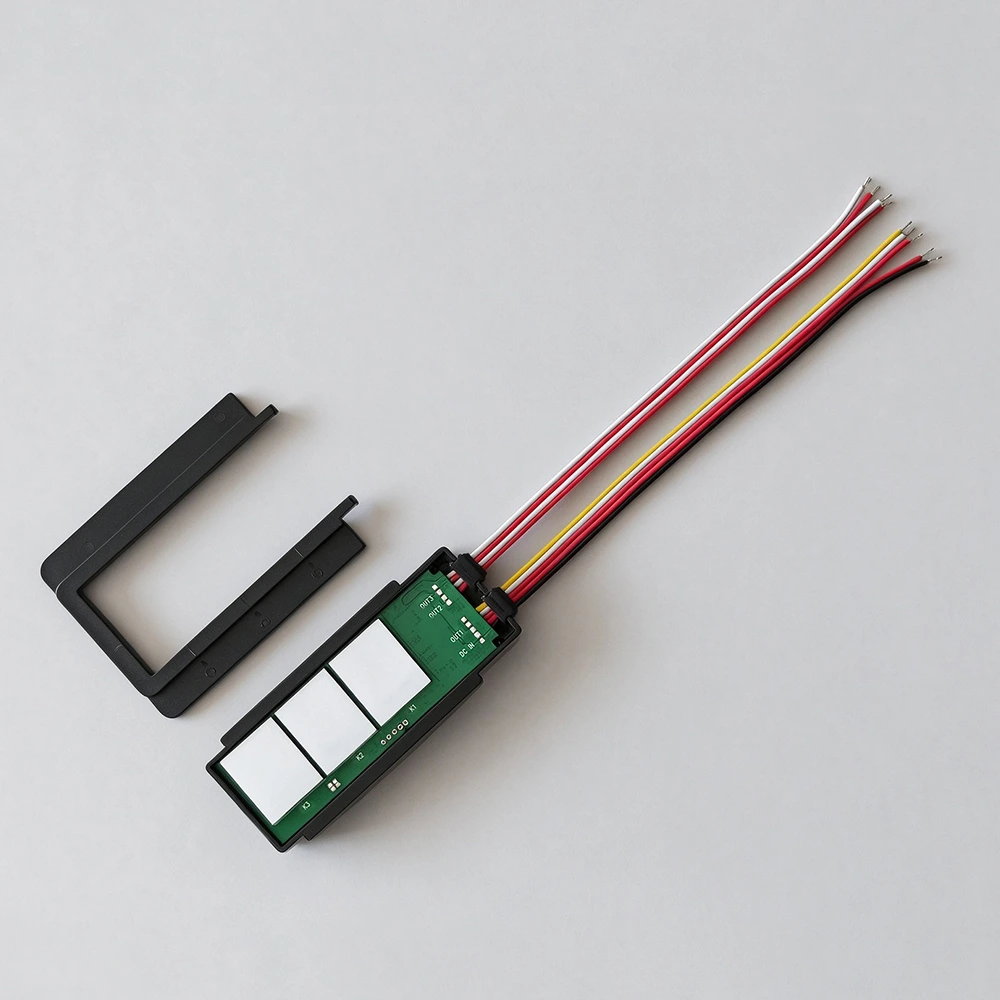 Image of WS08F3-S7 Mirror 3-Key Touch Sensor Switch with 3 Color Temperatures & Stepless Dimming