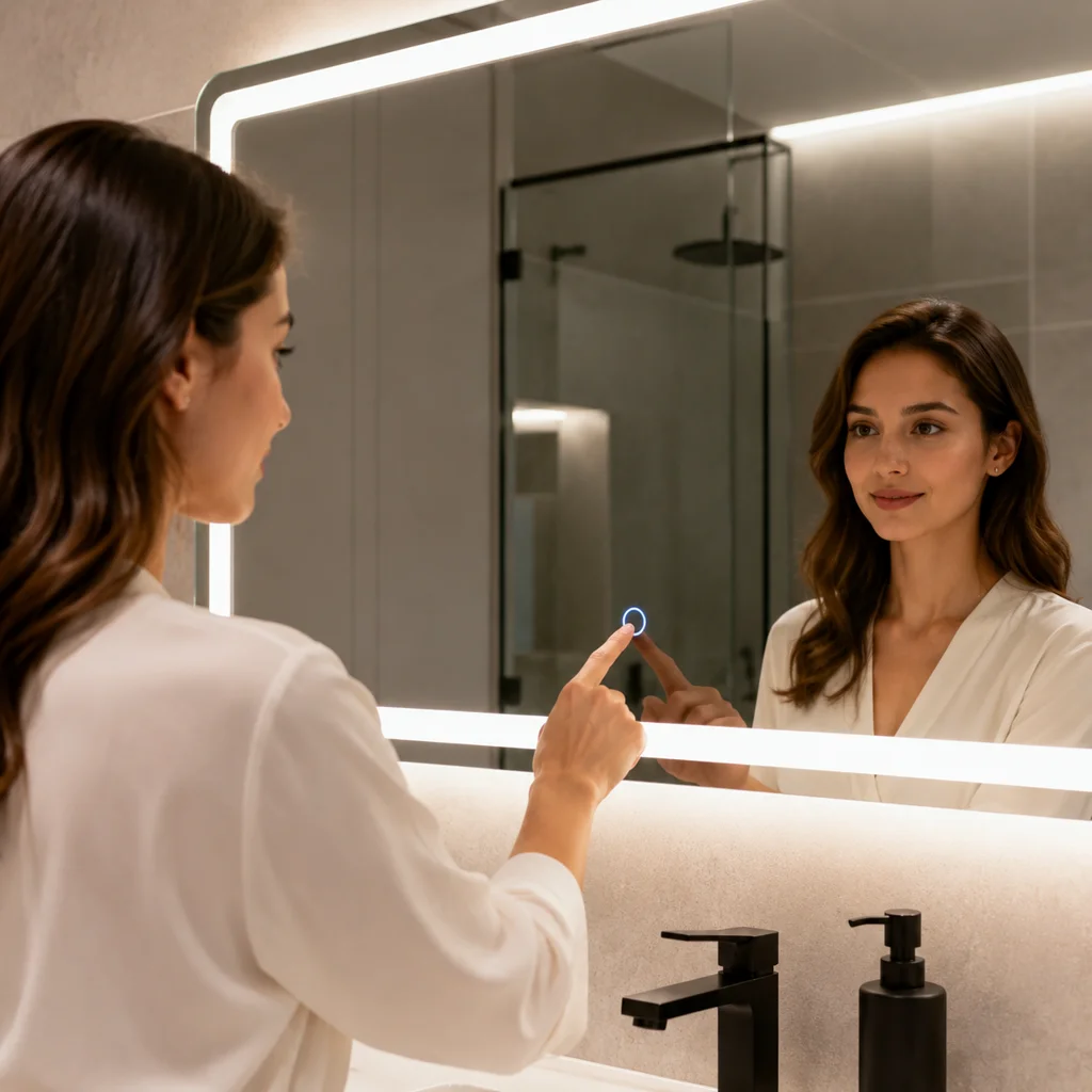 Image of Bathroom Mirror Touch Switch: How to Choose, Specify, and Source the Right Solution